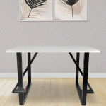 Heavy-Duty Reading Writing Laptop Desk Table with Metal Frame
