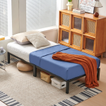 3ft Screwless Black Single Bed Frame