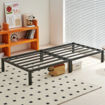 3ft Screwless Black Single Bed Frame
